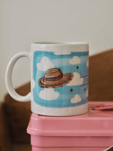Load image into Gallery viewer, The ‘Clouds & Hats’ Ceramic Mug