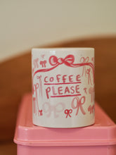 Load image into Gallery viewer, The ‘Coffee Please’ Bows Mug