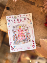 Load image into Gallery viewer, ‘Dreaming Of A Pink Christmas’ Cutie Christmas Sticker