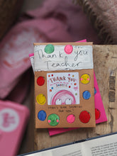 Load image into Gallery viewer, ‘Thank You For Making Me A Smartie’ Hand Painted Envelope