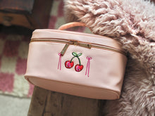 Load image into Gallery viewer, The Luxury Cherries & Bows Vanity Case