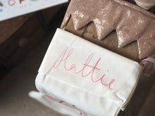 Load image into Gallery viewer, The ‘Pink Reindeer’ Velvet Stocking