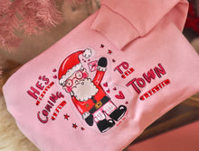 Load image into Gallery viewer, The Pink Santa Sweater/Hoodie