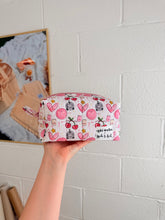 Load image into Gallery viewer, Ophi Studios x Made By Leah Collab Doodle Design Make Up Bag