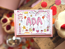 Load image into Gallery viewer, The Birthday Name Design