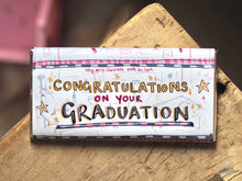 Load image into Gallery viewer, The ‘Congrats On Your Graduation’ Star 100g Chocolate Bar
