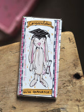 Load image into Gallery viewer, The Graduation Bunny 100g Chocolate Bar