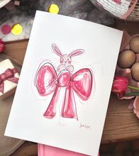 Load image into Gallery viewer, Bunny On A Bow Design
