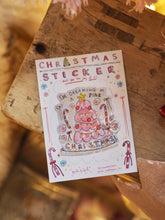Load image into Gallery viewer, ‘Dreaming Of A Pink Christmas’ Cutie Christmas Sticker