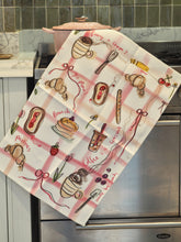 Load image into Gallery viewer, The Coffee And Pastries Tea Towel