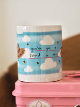 Load image into Gallery viewer, The ‘Clouds & Hats’ Ceramic Mug