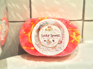‘Lemon Cookie’ Soap Sponge