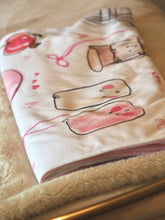 Load image into Gallery viewer, Pre Order Luxury Cute Doodles Blanket XL