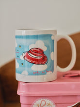 Load image into Gallery viewer, The ‘Clouds & Hats’ Ceramic Mug