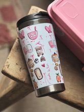 Load image into Gallery viewer, Pre Order Cute Doodles Travel Mug