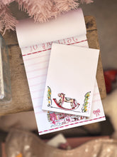 Load image into Gallery viewer, Little Rocking Horse Notes Pad