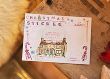 Load image into Gallery viewer, ‘The Holiday Cottage’ Cutie Christmas Sticker