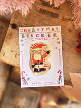 Load image into Gallery viewer, ‘Santa Baby’ Cutie Christmas Sticker