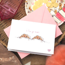 Load image into Gallery viewer, Croissant ‘I Love You’ Design