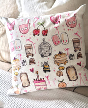 Load image into Gallery viewer, Pre Order Luxury Cute Doodles Cushion