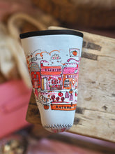 Load image into Gallery viewer, ‘The Cutie Autumn Village’ Coffee Cosy Sleeve