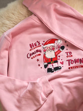 Load image into Gallery viewer, The Pink Santa Sweater/Hoodie