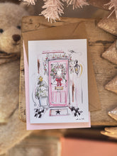 Load image into Gallery viewer, ‘Merry Christmas’ Pink Front Door Design