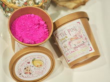 Load image into Gallery viewer, Pink ‘Lemon Cookie’ Bath Crumble Tub

