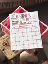 Load image into Gallery viewer, 2027 A4 ‘The Made by Leah Quotes & Doodles Calendar’