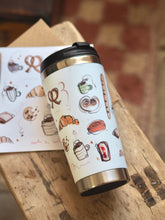 Load image into Gallery viewer, Pre Order Pastries & Coffee Travel Mug