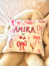 Load image into Gallery viewer, Pre Order Luxury Girly Era Personalised Cushion 30x30cm