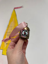 Load image into Gallery viewer, Hand Painted Brass Bell 14 ‘Robin’