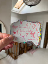 Load image into Gallery viewer, ‘Perfect To Be Wonderful’ Bows Super Cute Sticker