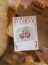 Load image into Gallery viewer, ‘Driving Home For Christmas’ Cutie Christmas Sticker