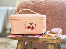 Load image into Gallery viewer, The Luxury Cherries & Bows Vanity Case