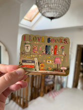 Load image into Gallery viewer, The Bookshelf ‘I LOVE BOOKS’ Super Cute Sticker
