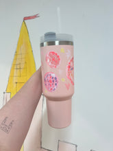 Load image into Gallery viewer, Hand Painted 40oz Tumbler 9 “Disco”

