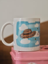 Load image into Gallery viewer, The ‘Clouds & Hats’ Ceramic Mug