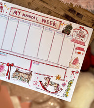 Load image into Gallery viewer, ‘My Magical Week’ A4 Note Pad Planner