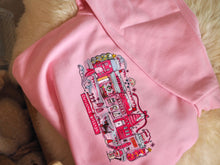 Load image into Gallery viewer, The Cutie Christmas Pink Village Sweater/Hoodie