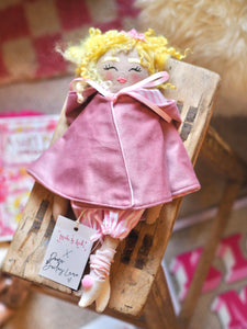 ‘Peggy’ The Hand Made Character Heirloom Doll & Book Combo