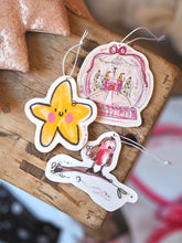 Load image into Gallery viewer, ‘Christmas Girly’ Snow Globe Air Freshener