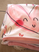 Load image into Gallery viewer, Pre Order Luxury Hearts Blanket XL