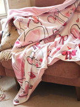 Load image into Gallery viewer, Pre Order Luxury Hearts Blanket XL