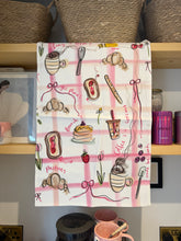 Load image into Gallery viewer, The Coffee And Pastries Tea Towel