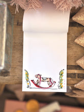 Load image into Gallery viewer, Little Rocking Horse Notes Pad