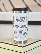 Load image into Gallery viewer, Pre Order Pastries & Coffee Travel Mug