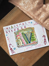 Load image into Gallery viewer, ‘Christmas Books’ Cutie Christmas Sticker