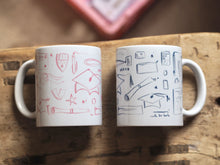 Load image into Gallery viewer, The Pink Graduation Sketches Mug