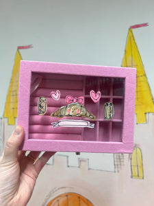 Pink Velvet Box "Pastries"